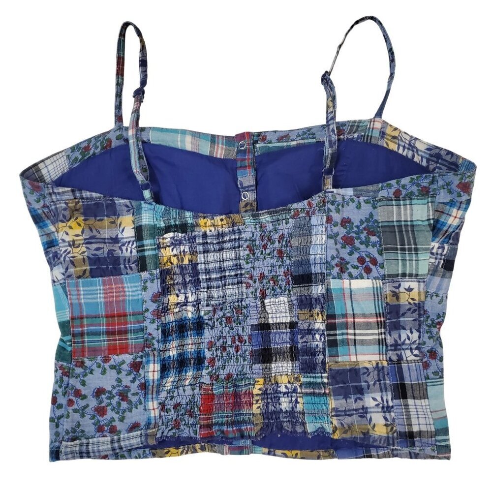 American Rag Patchwork Bustier Cami Top Pearl Sna… - image 7